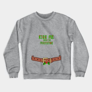 Mistletoe Belt Crewneck Sweatshirt